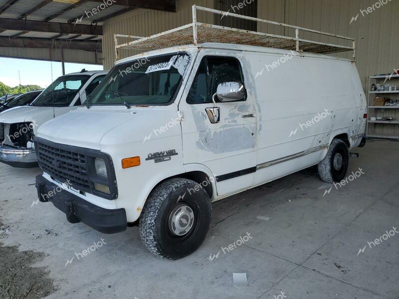 CHEVROLET G20 1995 white cargo va gas 1GCEG25H9SF126059 photo #1