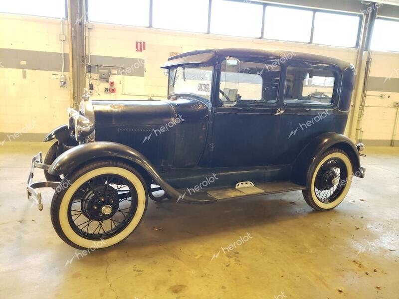 FORD MODEL A 1929 blue   A2536650 photo #1