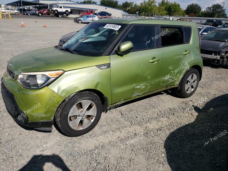 Kia Soul 2014 зелёная