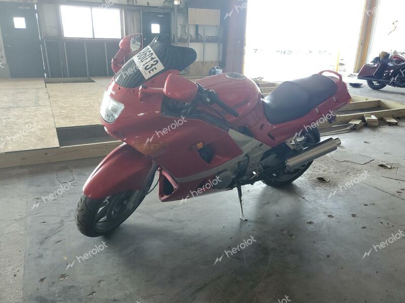 KAWASAKI ZX600 E 1999 red racer gas JKAZX4E11XA058841 photo #3