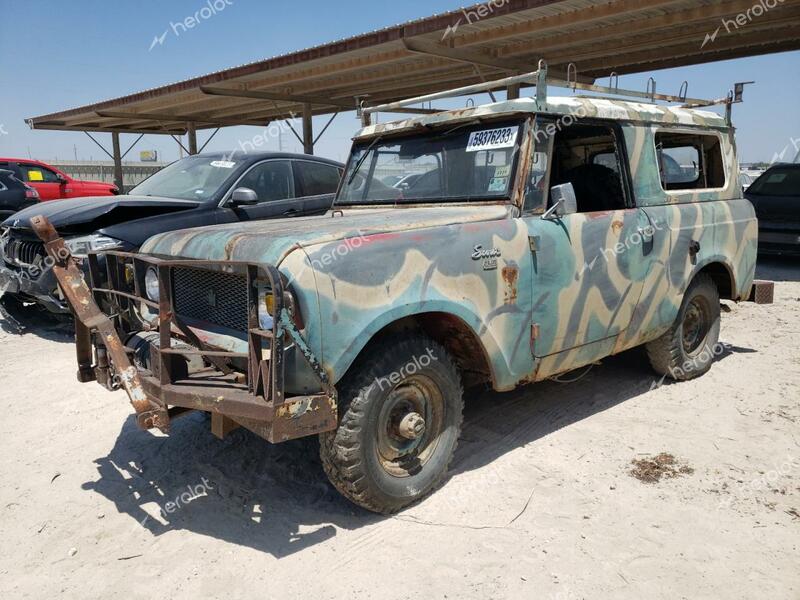 INTERNATIONAL SCOUT 1965 two tone   FC98096A photo #1