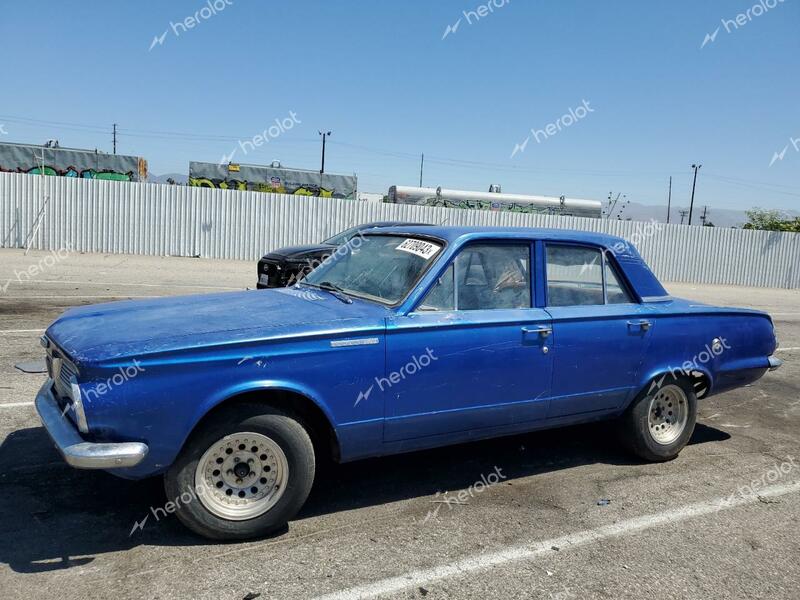 PLYMOUTH VALIANT 1965 blue   1157220115 photo #1