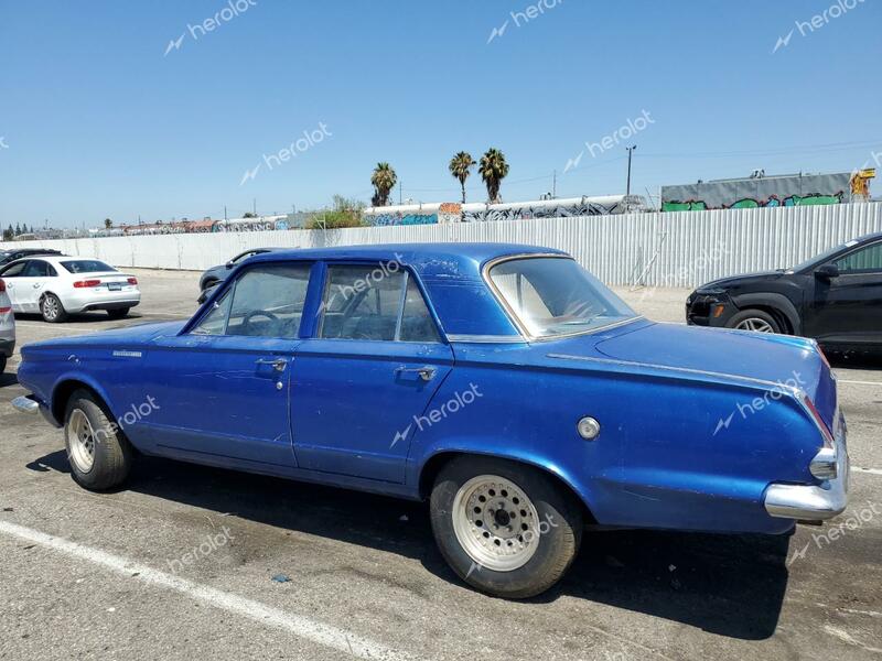 PLYMOUTH VALIANT 1965 blue   1157220115 photo #3