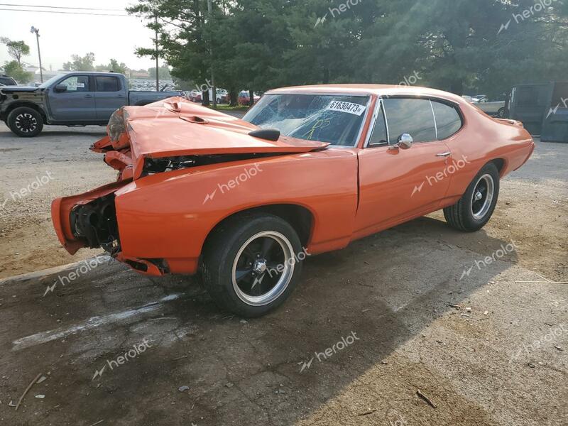 PONTIAC LE MANS 1968 orange   237378P115146 photo #1