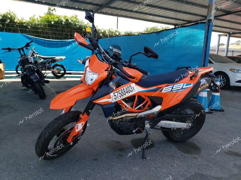 KTM 690 SMC R 2023 two tone  gas VBKLSV405PM751353 photo #3