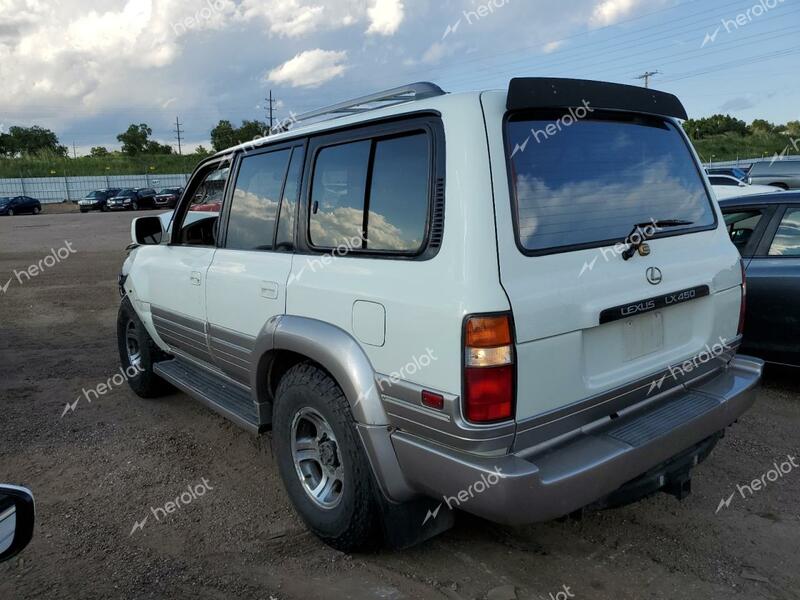 LEXUS LX 450 1997 white 4dr spor gas JT6HJ88J0V0171275 photo #3