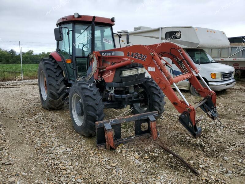 CASE TRACTOR 1995 red   ZCJP50998 photo #1