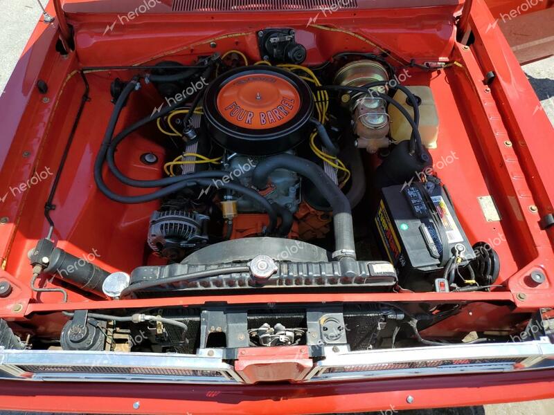 PLYMOUTH VALIANT 1968 red   VL21B8E124052 photo #4