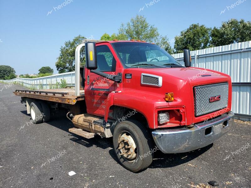 GMC C6500 C6C0 2009 red chassis gas 1GDJ6C1G09F407791 photo #1