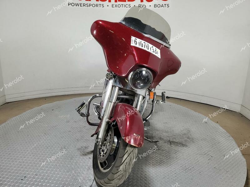 HARLEY-DAVIDSON FLHX 105TH 2008 maroon  gas 1HD1KB4488Y636281 photo #3