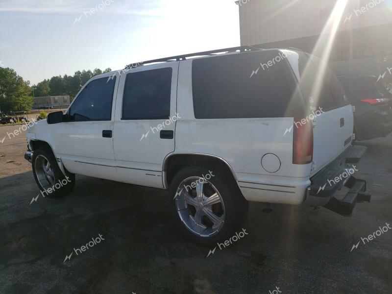 CHEVROLET TAHOE K150 1997 white  gas 1GNEK13R6VJ418409 photo #3