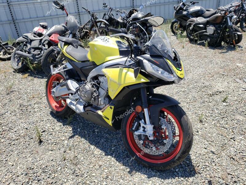 APRILIA TUONO 660 2021 yellow  gas ZD4KSUE08MS000720 photo #1