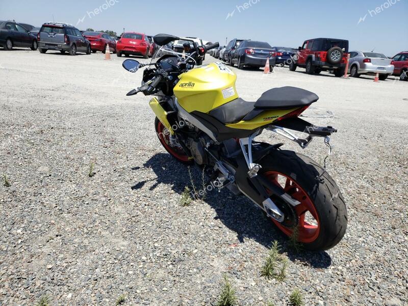 APRILIA TUONO 660 2021 yellow  gas ZD4KSUE08MS000720 photo #4