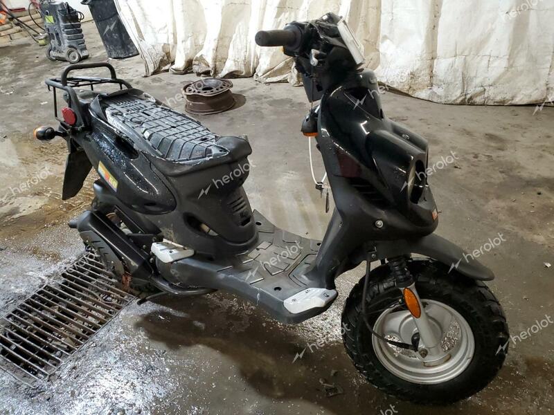 GENUINE SCOOTER CO. ROUGHHOUSE 2012 black  gas RFVPMP200C1005339 photo #1