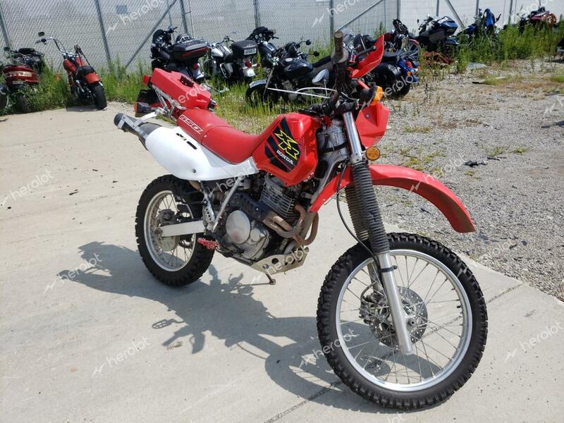 HONDA XR650 L 2000 red enduro gas JH2RD0609YK800242 photo #1