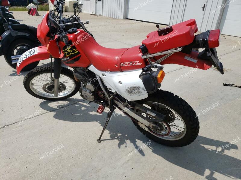 HONDA XR650 L 2000 red enduro gas JH2RD0609YK800242 photo #4