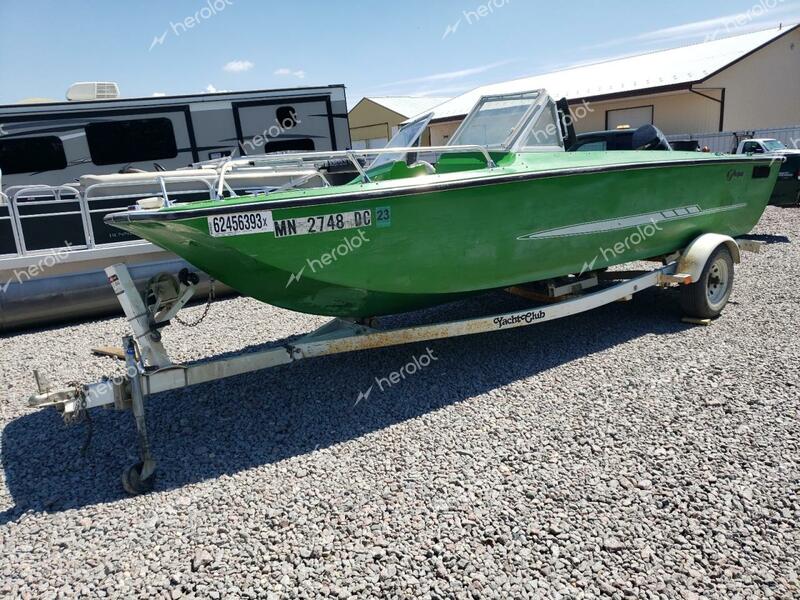 LARS BOAT W/TRL 1972 green   721701 photo #3