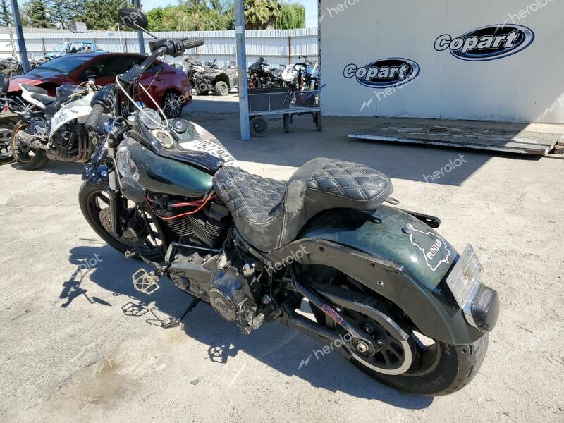 HARLEY-DAVIDSON FXLR 2020 green  gas 1HD1YNJ22LB025418 photo #4