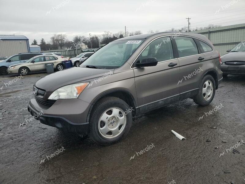 HONDA CR-V LX 2009 brown 4dr spor gas 5J6RE48309L028501 photo #1