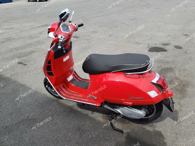 VESPA GTS/SEI GI 2023 red  gas ZAPMD39M9P5100655 photo #4