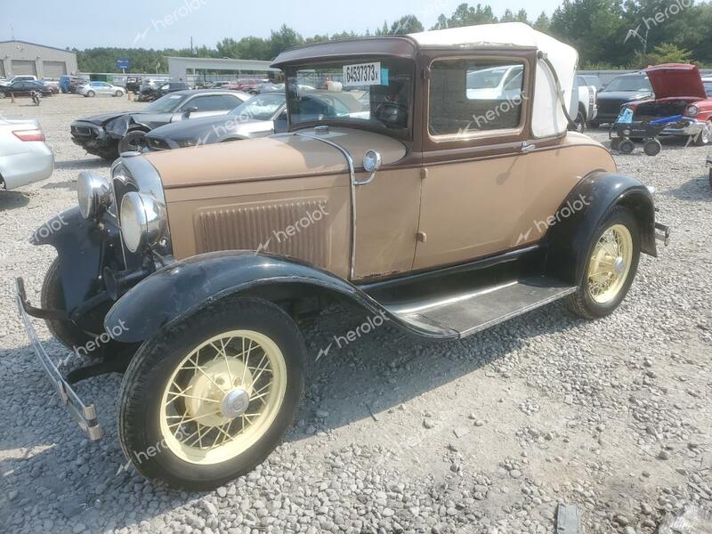 FORD COUPE 1931 tan   61055 photo #1