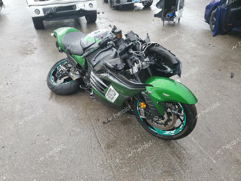 KAWASAKI ZX1400 J 2018 green  gas JKBZXNJ14JA005792 photo #1