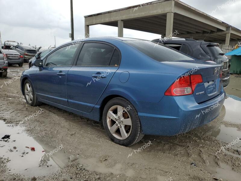 HONDA CIVIC EX 2007 blue  gas 1HGFA16897L132744 photo #4