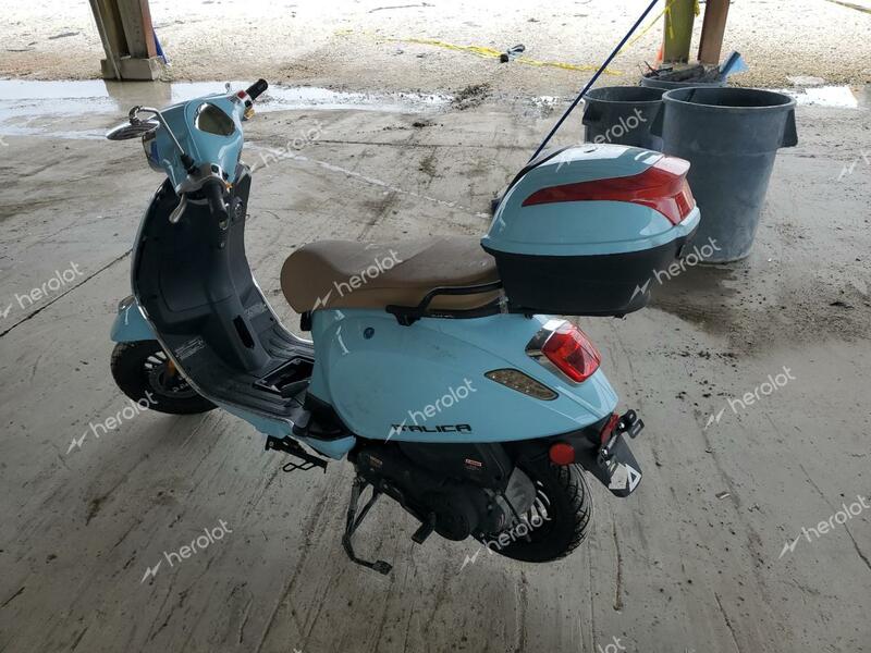 YNGF SCOOTER 2022 blue   LL0TCAP58NG000814 photo #4