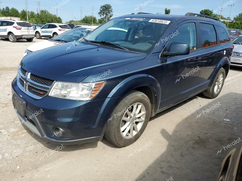 DODGE JOURNEY SX 2013 blue 4dr spor flexible fuel 3C4PDCBG5DT505247 photo #1