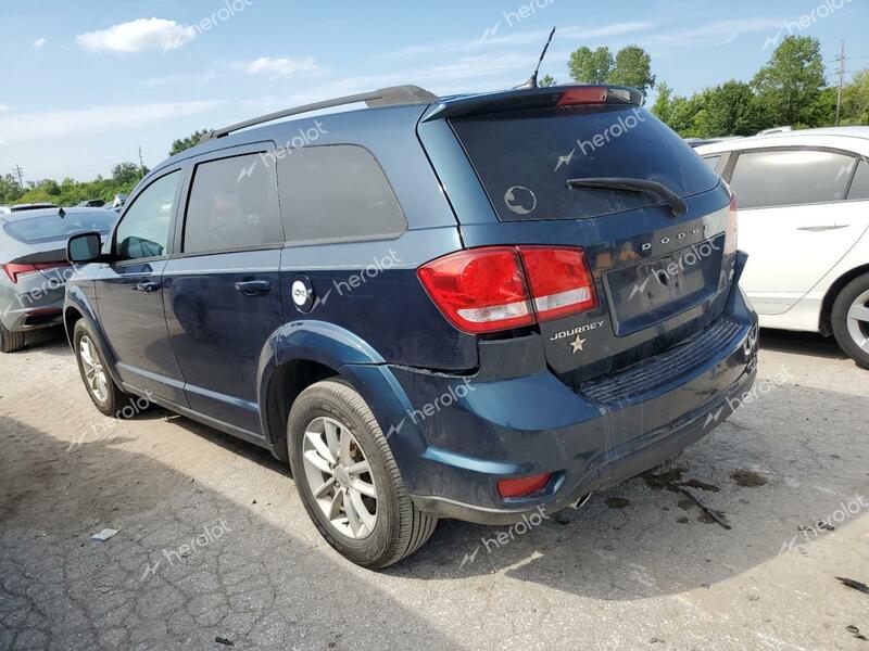 DODGE JOURNEY SX 2013 blue 4dr spor flexible fuel 3C4PDCBG5DT505247 photo #3