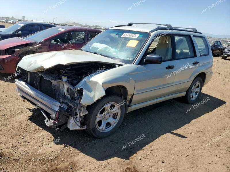 SUBARU FORESTER 2 2006 gold  gas JF1SG63606H758380 photo #1