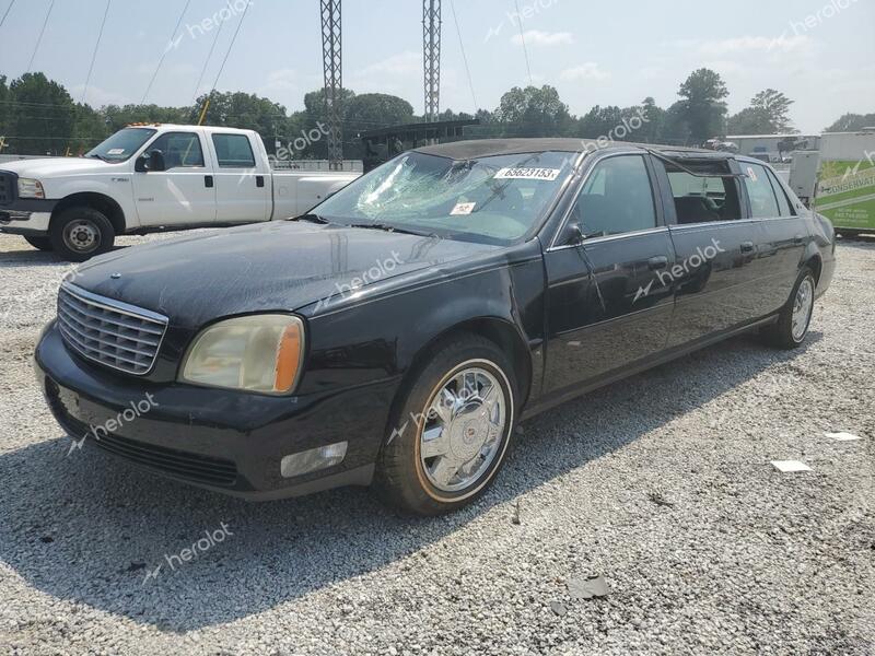 CADILLAC PROFESSION 2003 black  gas 1GEEH90Y13U550398 photo #1