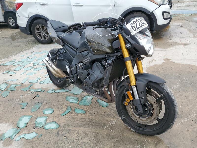 YAMAHA FZ8 N 2012 black  gas JYARN27E4CA002978 photo #1