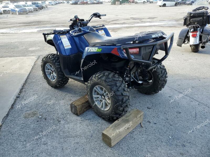 ARCTIC CAT 700 2021 blue   4UF1A4HB5MT201226 photo #4