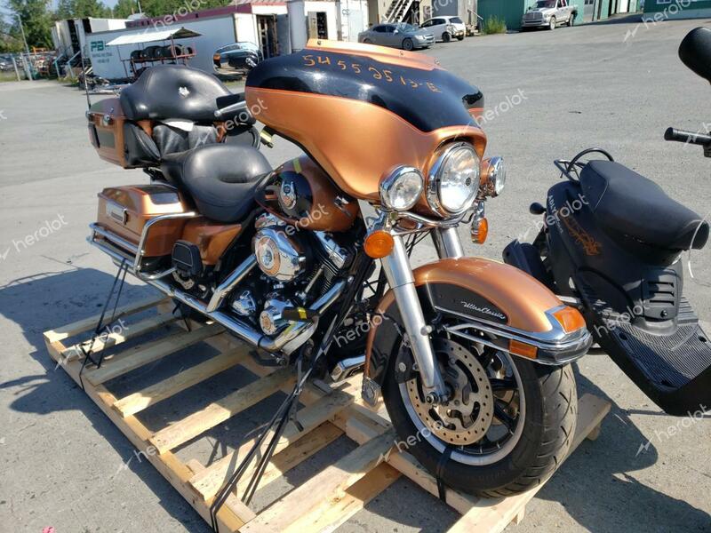 HARLEY-DAVIDSON FLHTCUI 10 2008 orange road/str gas 5HD1FC4408Y632809 photo #1