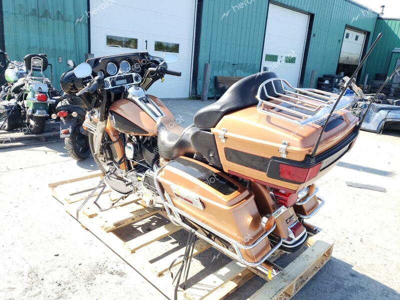 HARLEY-DAVIDSON FLHTCUI 10 2008 orange road/str gas 5HD1FC4408Y632809 photo #4