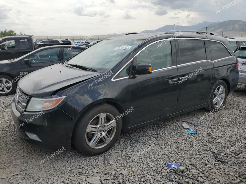 HONDA ODYSSEY TO 2012 black sports v gas 5FNRL5H99CB065563 photo #1