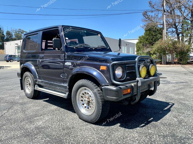 SUZUKI SAMURAI 1994 blue   JB31W104694 photo #1