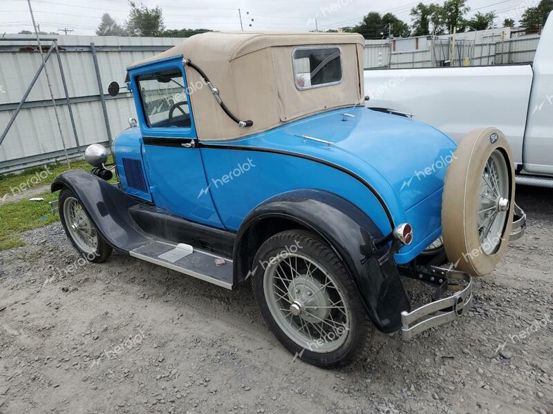 FORD MODEL A 1929 blue   A2565808 photo #3