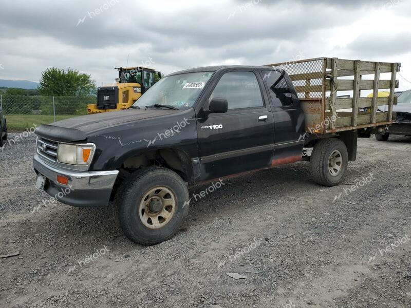 TOYOTA T100 XTRAC 1996 black club cab gas JT4UN22D4T0019122 photo #1