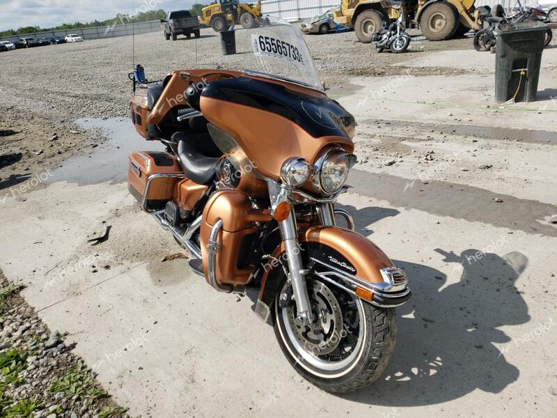 HARLEY-DAVIDSON FLHTCUI 10 2008 brown road/str gas 1HD1FC4418Y606596 photo #1