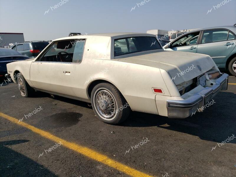 OLDSMOBILE TORONADO B 1981 white  gas 1G3AZ57Y0BE300484 photo #3