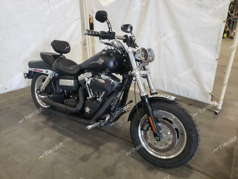 HARLEY-DAVIDSON FXDF 2009 black  gas 1HD1GY4149K335845 photo #1