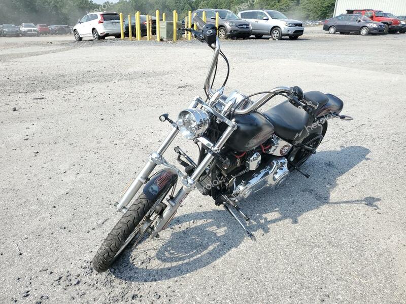 HARLEY-DAVIDSON FXSTC 2009 black  gas 1HD1JL5159Y034047 photo #3