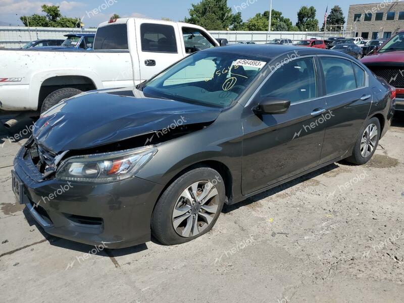 HONDA ACCORD LX 2013 black  gas 1HGCR2F30DA062855 photo #1