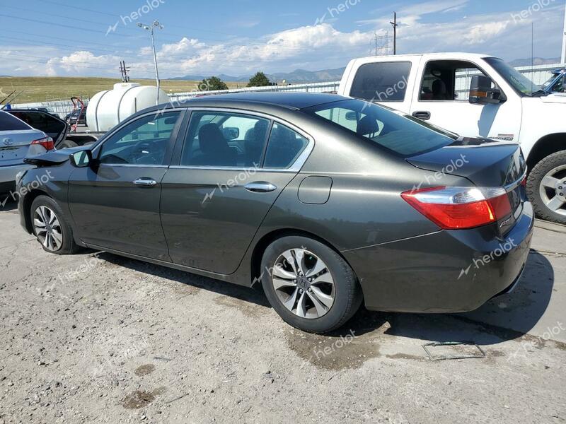 HONDA ACCORD LX 2013 black  gas 1HGCR2F30DA062855 photo #3