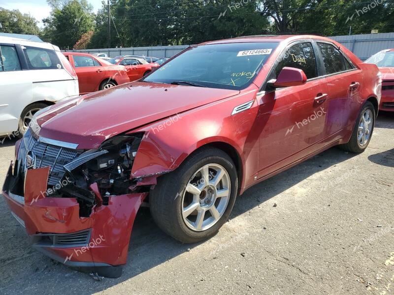 Cadillac CTS 2008 Red