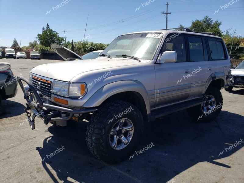 LEXUS LX 450 1997 silver  gas JT6HJ88J9V0165345 photo #1