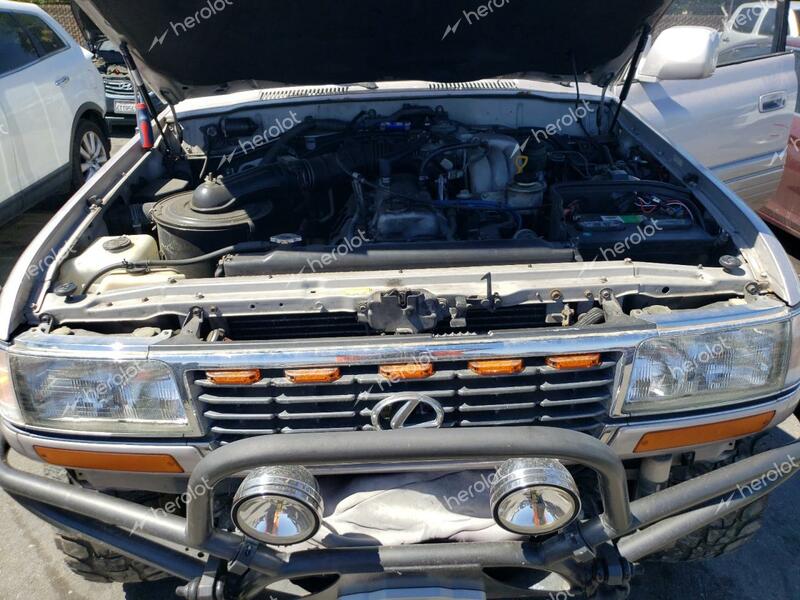 LEXUS LX 450 1997 silver  gas JT6HJ88J9V0165345 photo #4