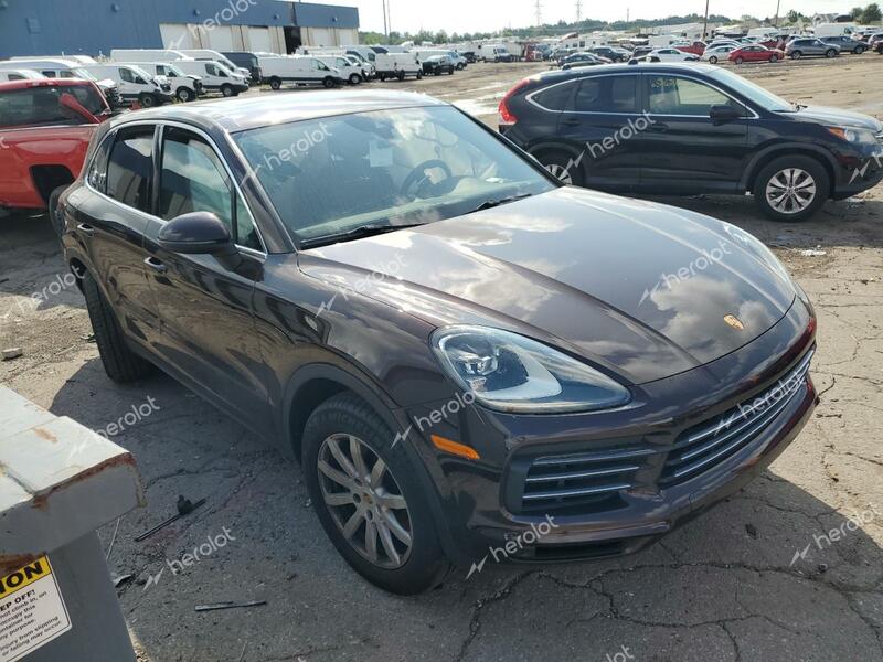 PORSCHE CAYENNE 2019 gray  gas WP1AA2AY4KDA03379 photo #1